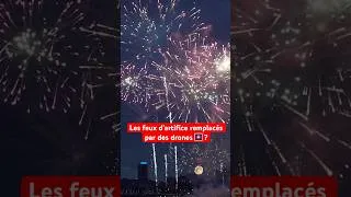 Miniature : Les feux d’artifice remplacés par des drones 🎆 ? #feuxdartifice #14juillet #drone #droneshow