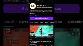 Miniature : #apex #gaming #twitch #live je suis en live