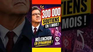 Miniature : 300 000 soutiens en 1 mois - La percée de Mélenchon !