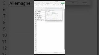 Miniature : Astuce #excel  - Créer une liste déroulante en quelques secondes