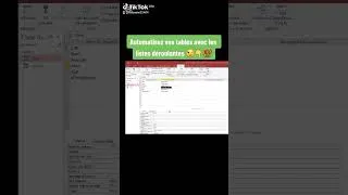 Miniature : Optimisez le temps de saisie grâce à la liste déroulante sur ACCESS