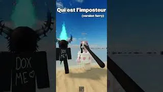Miniature : Qui est l'imposteur avec des furry  version roblox ( partie 3)  !!  #roblox  #humour