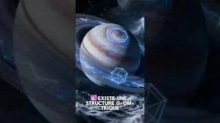 Miniature : Décagone géant découvert autour du pôle sud de Saturne #OAXGTV #Saturne #Espace