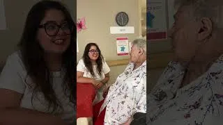 Miniature : Micheline et son infirmière vont voir Céline Dion !