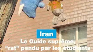 Miniature : "Ali le rat !" : les étudiants iraniens se moquent du Guide Suprême avec des peluches pendues