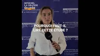 Miniature : Adélaïde Munoz : Comment se construit une étude sur les seniors ?