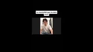 Miniature : La mentalité que tu dois avoir #shorts