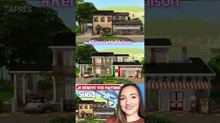 Miniature : Je rénove VOS maisons 🔥 #sims4