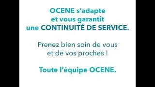 Miniature : COVID19 - OCENE à vos côtés