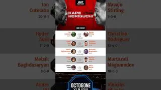 Miniature : UFC Fight Night 279 - Kape vs Horiguchi - Prédictions #ufc #mma #ufcfightnight