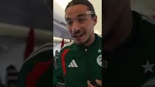 Miniature : ​✈️  كواليس طائرة المنتخب الجزائري مع حاج موسى.. في رحلتهم نحو الولايات المتحدة الأميريكية 😂🇩🇿