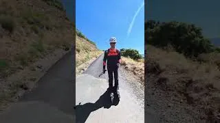 Miniature : Skwheel les premiers Skis électriques au monde descente sous le viaduc de Millau