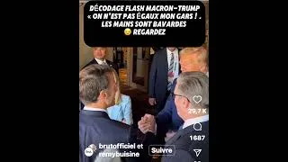Miniature : Macron-Trump-on n'est pas potes - leur poignée de mains