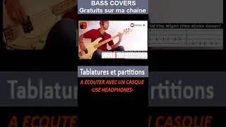 Miniature : KINKS COSMOS- All Day And All Of The Night (THE KINKS Cover)**BASSCOVER**+Tablature.