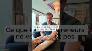 Miniature : Ce que les entrepreneurs ne vous disent pas