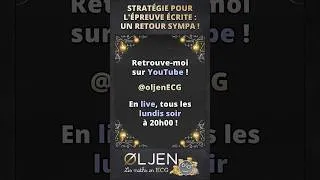 Miniature : [ECG#13-15] Stratégie pour l'épreuve écrite : un retour sympa !