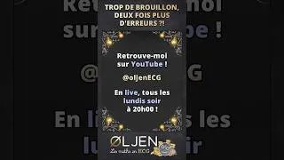 Miniature : [ECG#13-12] Trop de brouillon, deux fois plus d'erreurs ?!