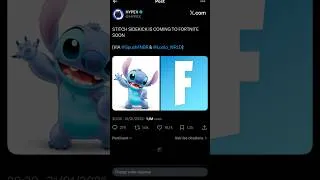 Miniature : Stitch X fortnite #fypシ #pourtoi #fortnite #disney #stitch #epicgames #games #news #shorts