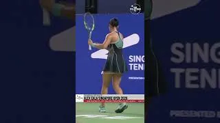 Miniature : ALEX EALA HOLDS HER 1ST SERVE - SINGAPORE OPEN 2026 #alexeala  #tennis #wta