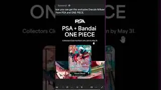 Miniature : Nouvelle carte One Piece Collaboration avec PSA Collector Club ! je te dis tout ds la vidéo #psa