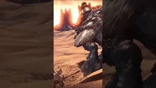 Miniature : Barroth - Une fin totalement imprévisible 😂 - Monster Hunter World #gaming #monsterhunter #barroth
