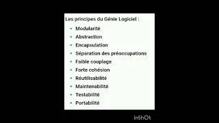 Miniature : Principes en Génie Logiciel #science #education