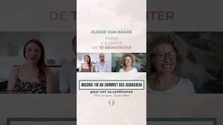 Miniature : Avoir l’audace de te réinventer : conférence @gatewaycoachingbyelo1.0 et @oseras_tu