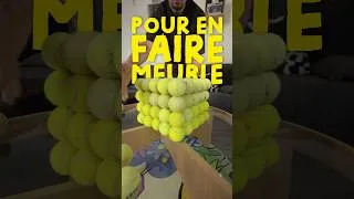Miniature : DIY : Je fabrique un pouf en balles de tennis 🎾✨ #Shorts #DIY #Viral #satisfying