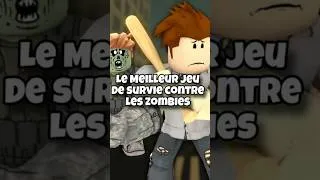 Miniature : Le Meilleur Jeu de Survie contre les Zombies ! #shorts #roblox
