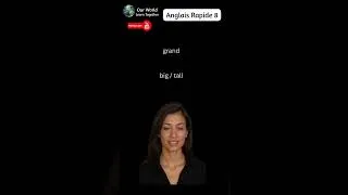 Miniature : Anglais Rapide 8  #VocabulaireAnglais  #anglaisdébutant #ApprendreAnglais #AnglaisFacile #français