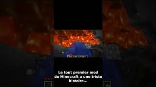 Miniature : Le tout premier mod de Minecraft a une triste histoire  #minecraft  #minecraftmods #shorts