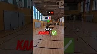 Miniature : Un match de haute intensité entre un 👉P10🇫🇷 vs R6🇨🇳🏸 #badminton #badmintonlovers