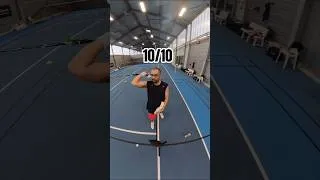 Miniature : le meilleur exercice au filet badminton #tennis #badminton #badmintonfrance