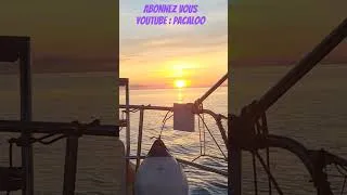 Miniature : premier couché de soleil de la navigation de printemps