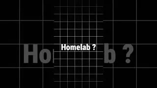 Miniature : Qu'est ce qu'un homelab #homelab