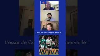 Miniature : L’essai de Carré, une pure merveille !  #sixnations  #rugby