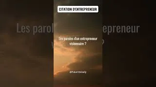 Miniature : TOUT À ÉTÉ CRÉÉ PAR LA PAROLE #entrepreneur #citationmotivation #denzelwashington #quotes