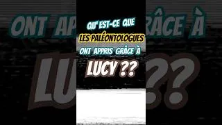 Miniature : Lucy nous a appris pleins de choses !! #vulgarisation #science #paleontology