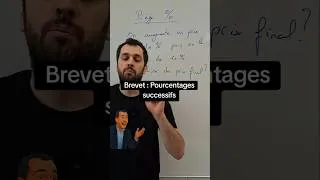 Miniature : #brevet : Pourcentages successifs #maths #prof #apprends #college