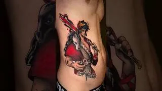 Miniature : mon Tattoo de zagreus dans hades #gaming #tattoo #hades