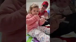 Miniature : Day 3/365 Of My First Daddy #calisthenics #challenge  🤸 Follow Us ✅ #goodvibes #daughter #family