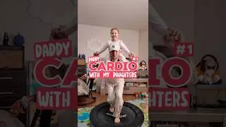 Miniature : A Little Cardio Session With My Daughters 🌸 Une Petite Session Cardio avec mes Filles 👧  #cardio