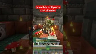 Miniature : Je me fais troll par la trial chamber ! #minecraftfr #minecraft #survieminecraft