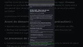 Miniature : Proxmox 9.2 est là : On met à jour le Lab ! 🛠️