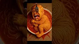 Miniature : Donald Trump spaghetti style #art #animation #fanart