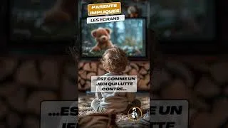 Miniature : Un enfant devant l’écran c’est comme un Jedi. #starwars