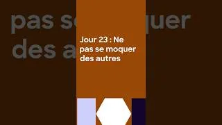Miniature : Jour 23 : Ne pas se moquer | Calendrier de la politesse
