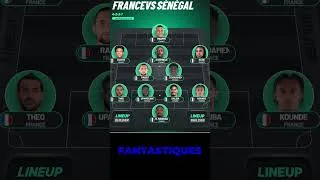 Miniature : 🔥FRANCE/SENEGAL - LA COMPOSITION DES BLEUS 🔵#PSG #france
