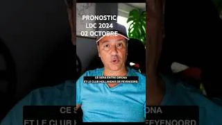 Miniature : Pronostic safe LDC - Girona vs Feyenoord - 02 octobre 2024 #LDC2024