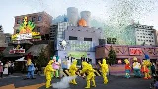 Miniature : Inauguration de Springfield à Universal Studios Hollywood